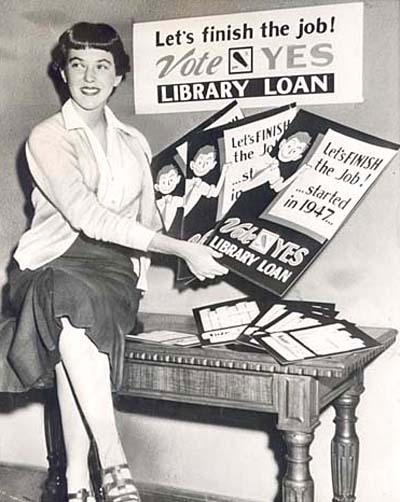 Library loan campaign
