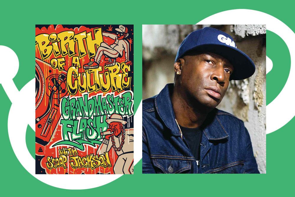 Grandmaster Flash and his book, Birth of a Culture.