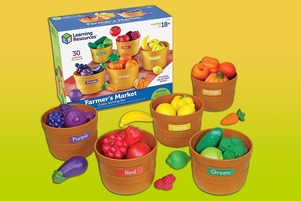 Farmers Market learning toys