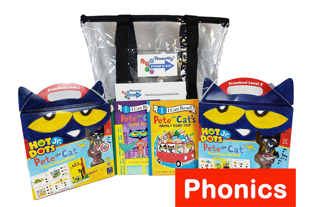 STEAM kit - Pete the Cat Loves Preschool