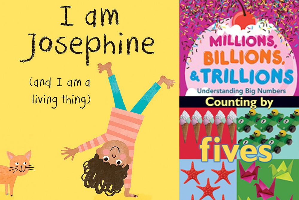children's eBooks in the TumbleBook Library - I Am Josephine and Tumblemath counting books
