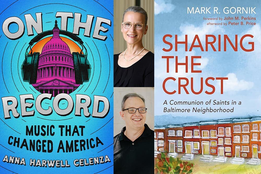 authors Anne Harwell Celenza, Mark Gornik, and their books.