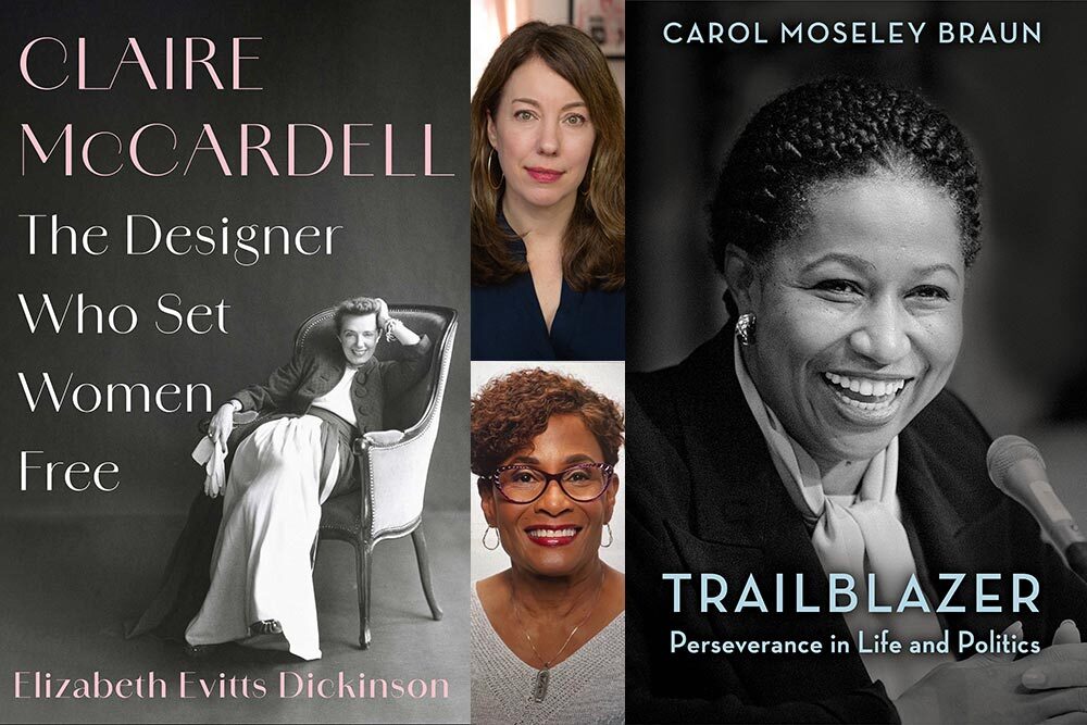 Writers Live! Elizabeth Evitts Dickinson, Carol Moseley Braun, and their books