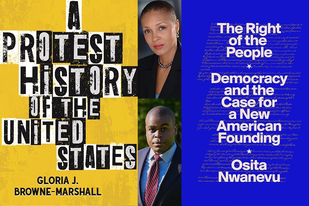 Writers Live! Gloria Browne, Marshall Osita Nwanev, and their books