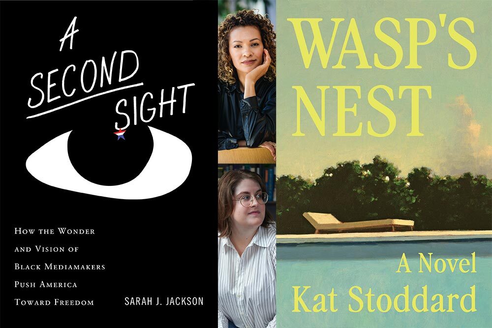 authors Sarah Jackson, Kat Stoddard, and their books.