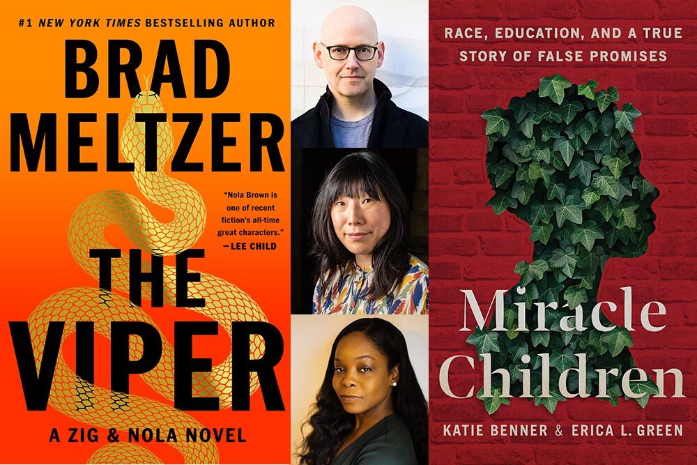 Writers Live - Brad Meltzer, Katie Brenner and Erica Green, and their books