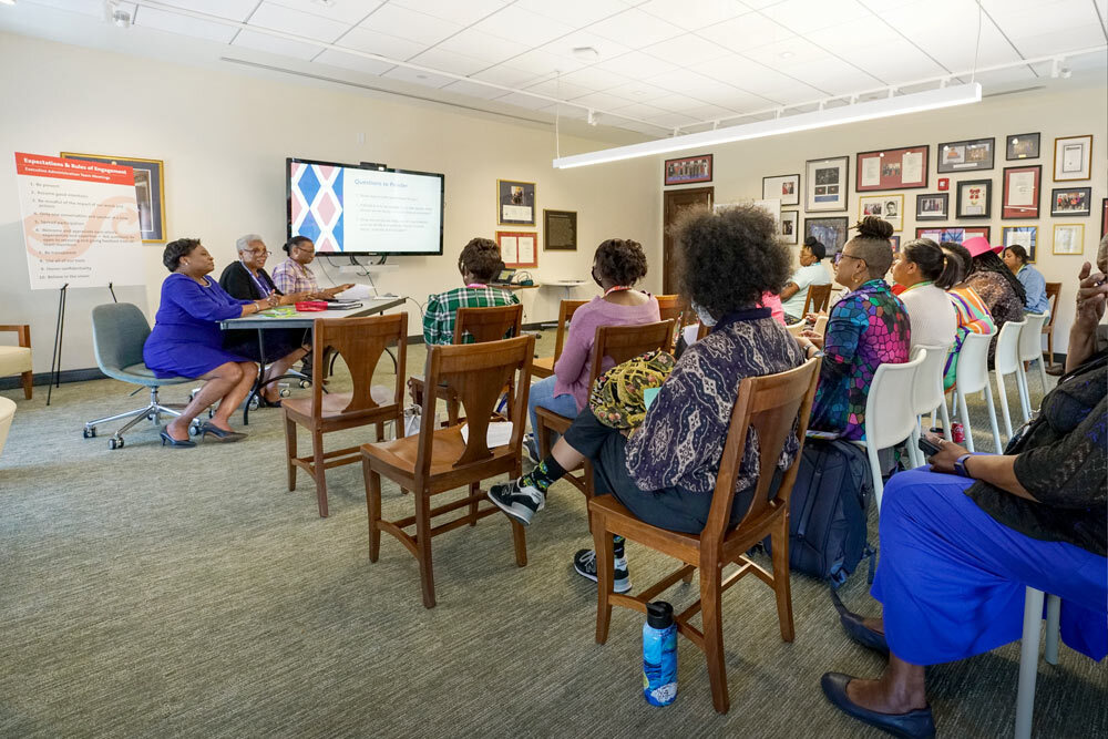 conference in the Mikulski room