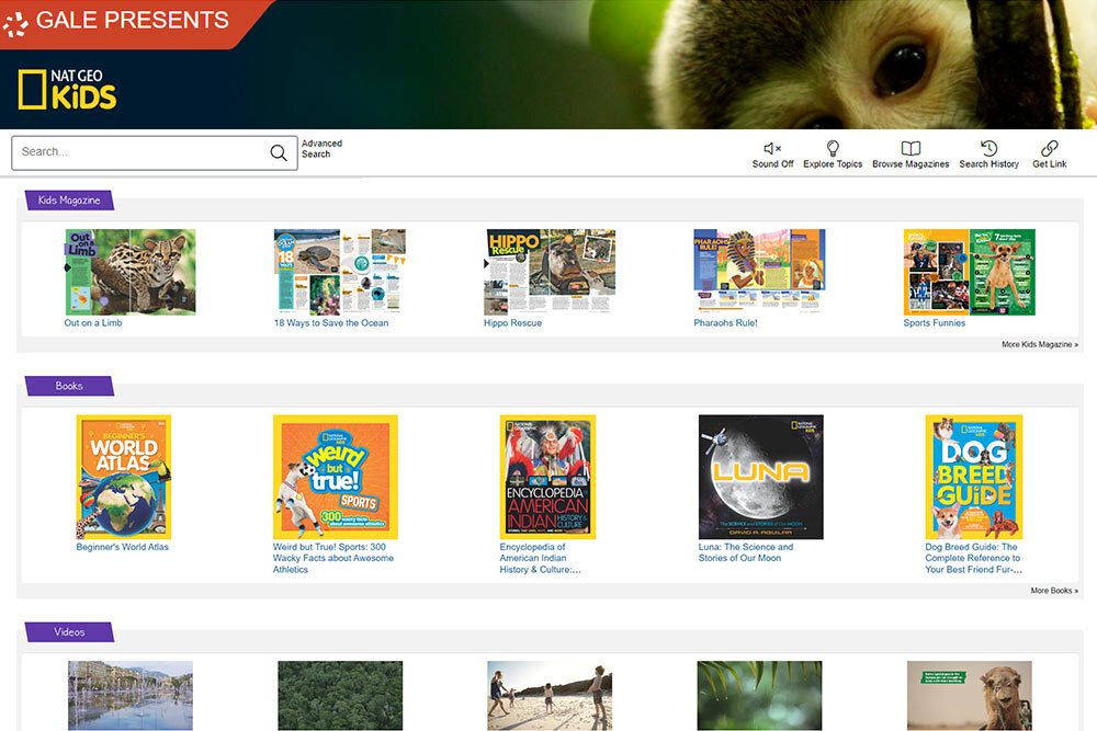 National Geographic Kids magazines and more online for kids