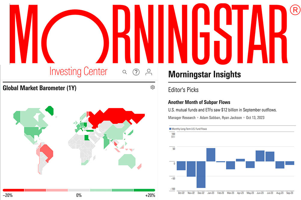 Morningstar Investment Research Center - logo and screen elements