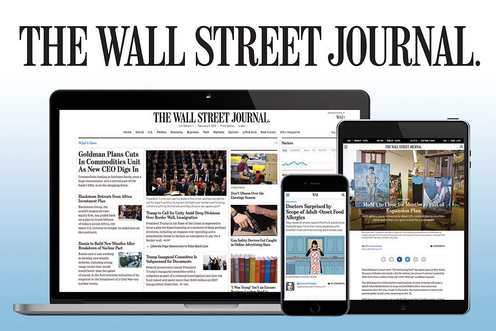 Wall Street Journal digital access