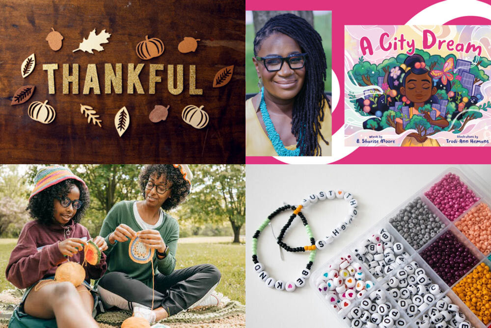 Kids after-school events November 2025, showing seasonal crafts and a book talk