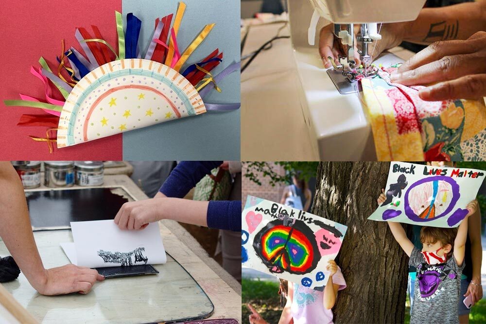 arts and crafts events for kids in July.