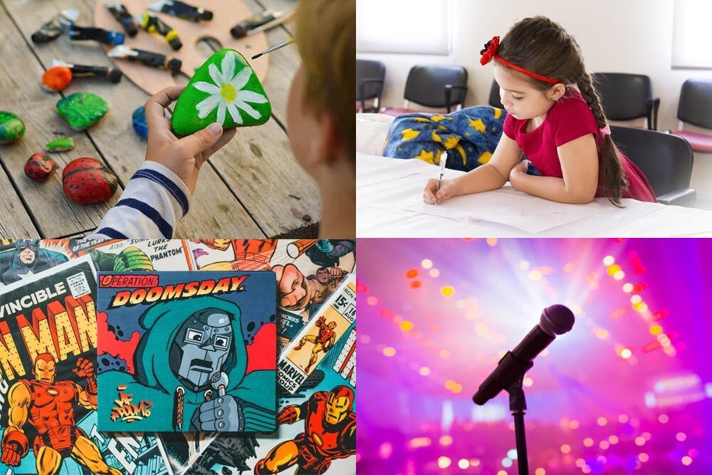 arts and crafts events for kids in August.
