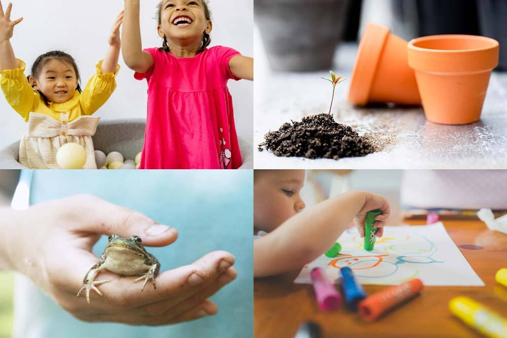 early learning events for young children, April 2026.