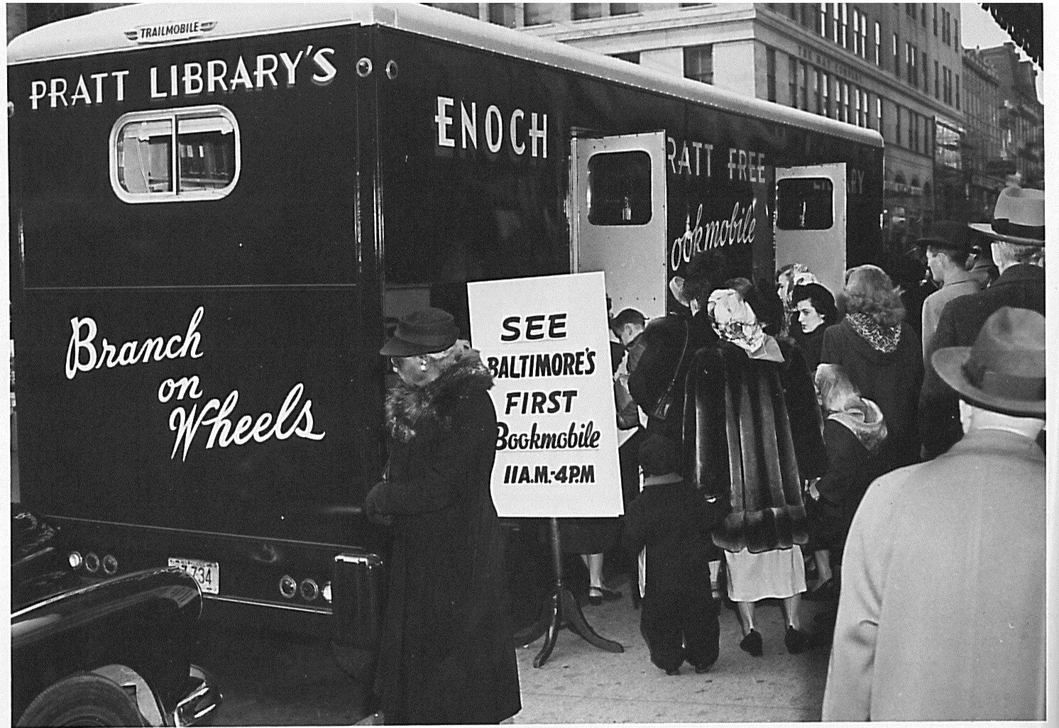 Pratt library bookmobile