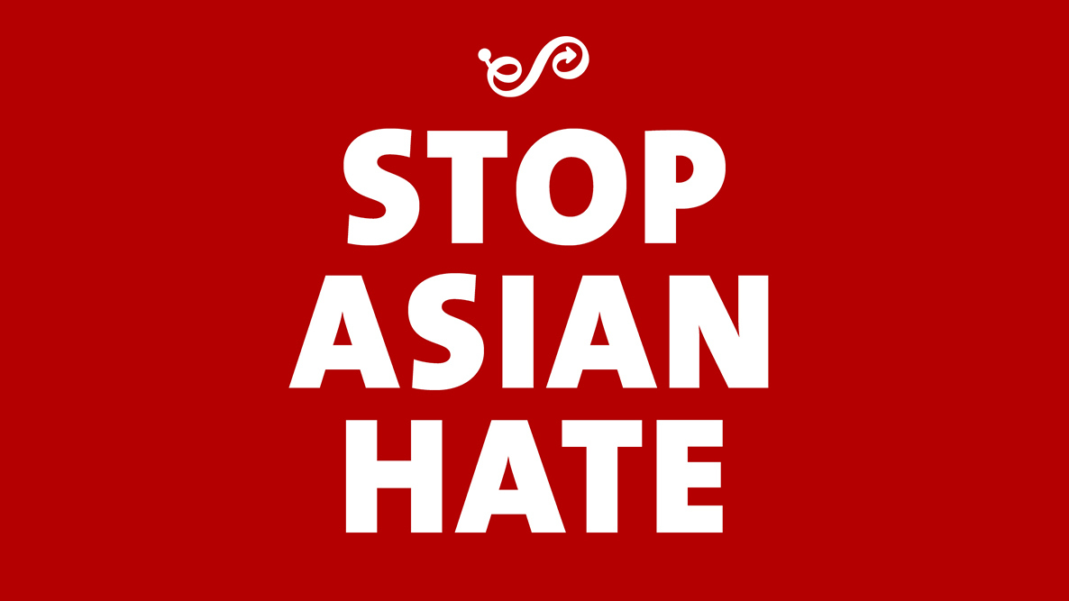 Stop Asian Hate and Pratt Library logo