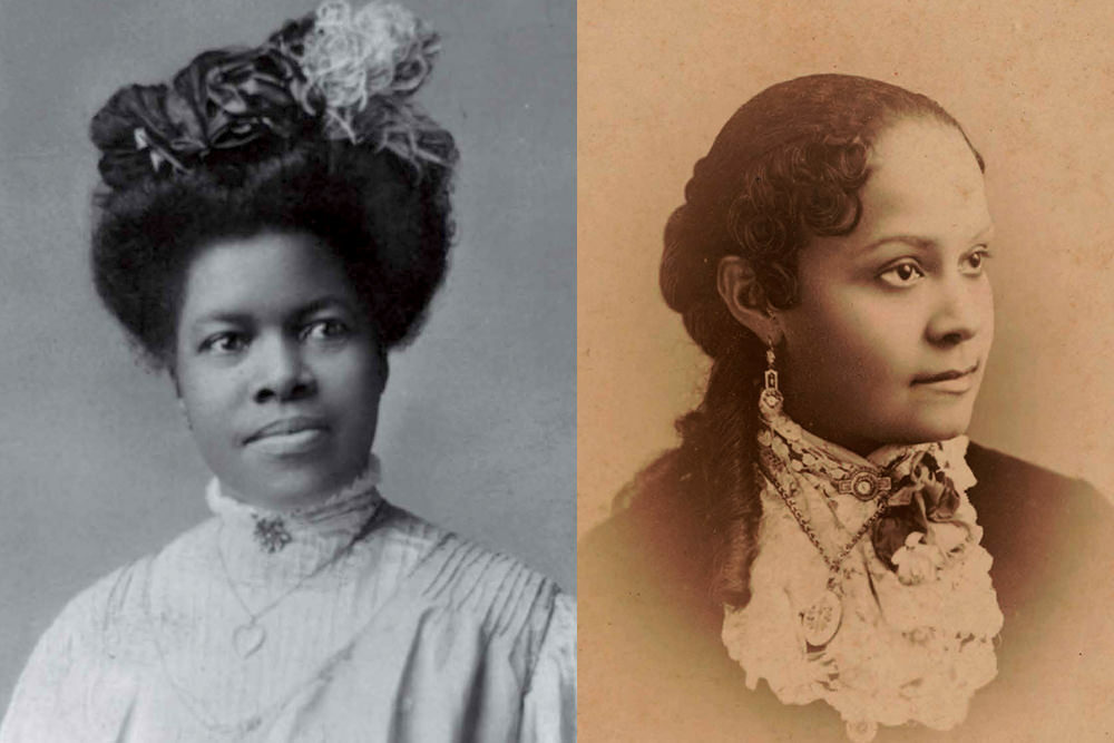 Portraits of Nannie Helen Burroughs and Fannie Barrier Williams. Library of Congress.