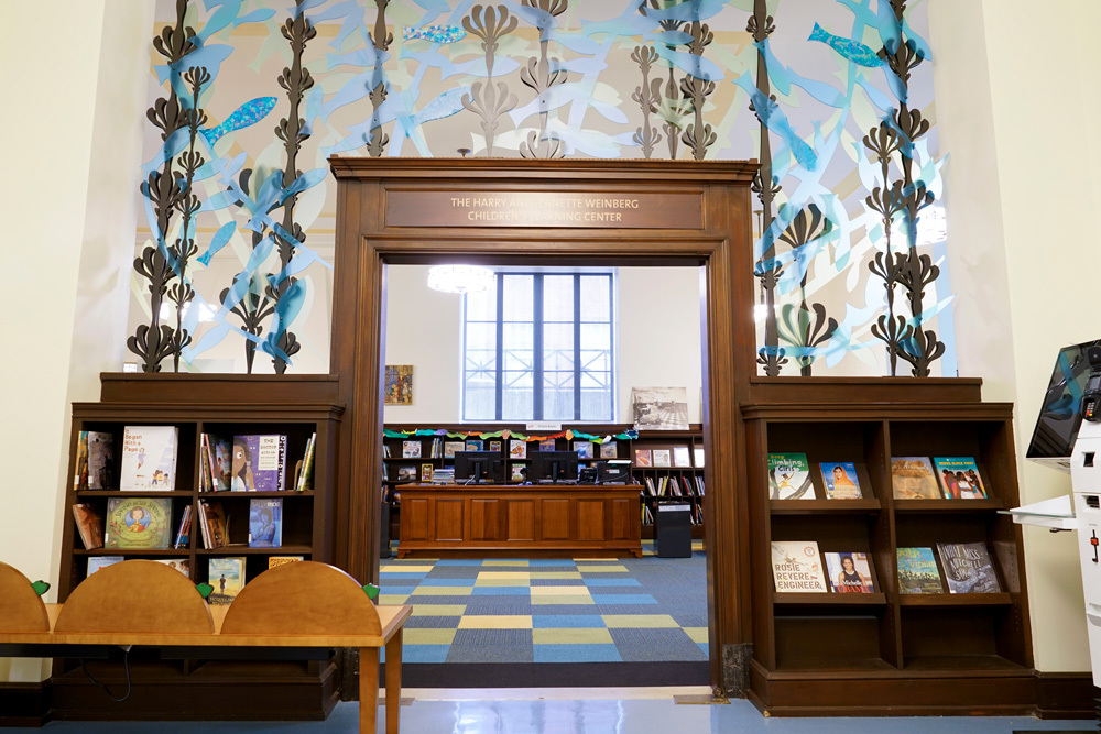 Children's Department room entrance