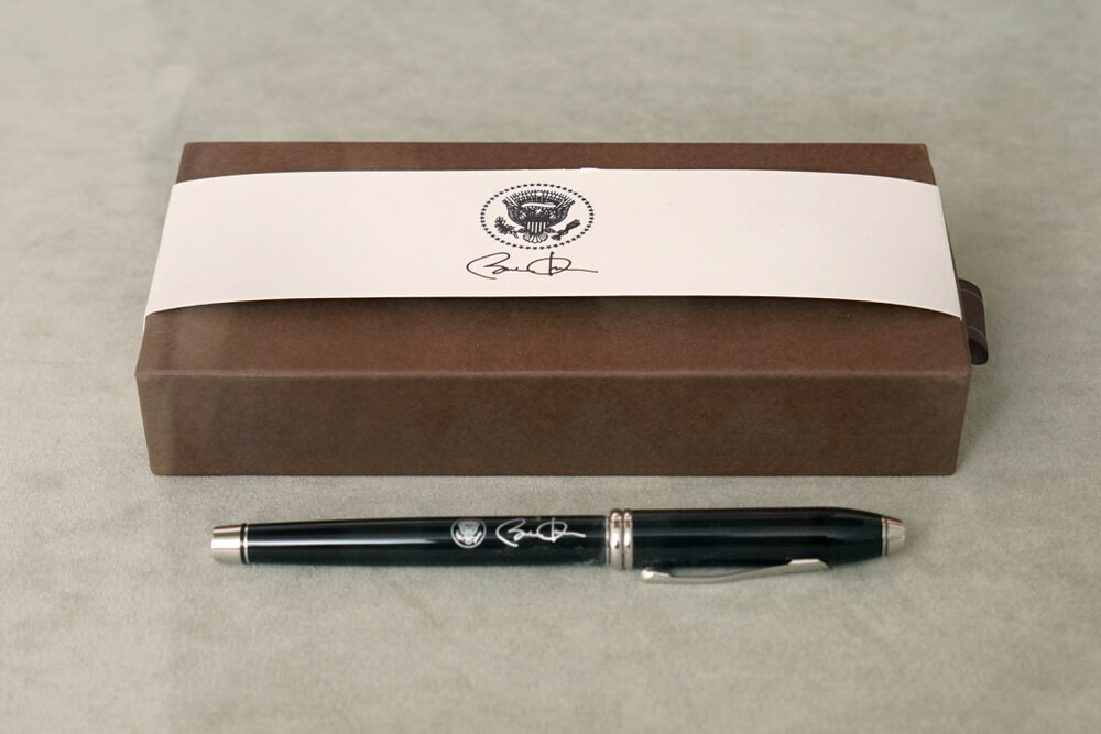 Mikulski Room pen used by President Obama to sign the Lilly Ledbetter Fair Pay Act