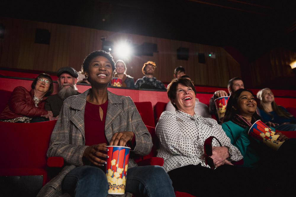 film screening at a public venue