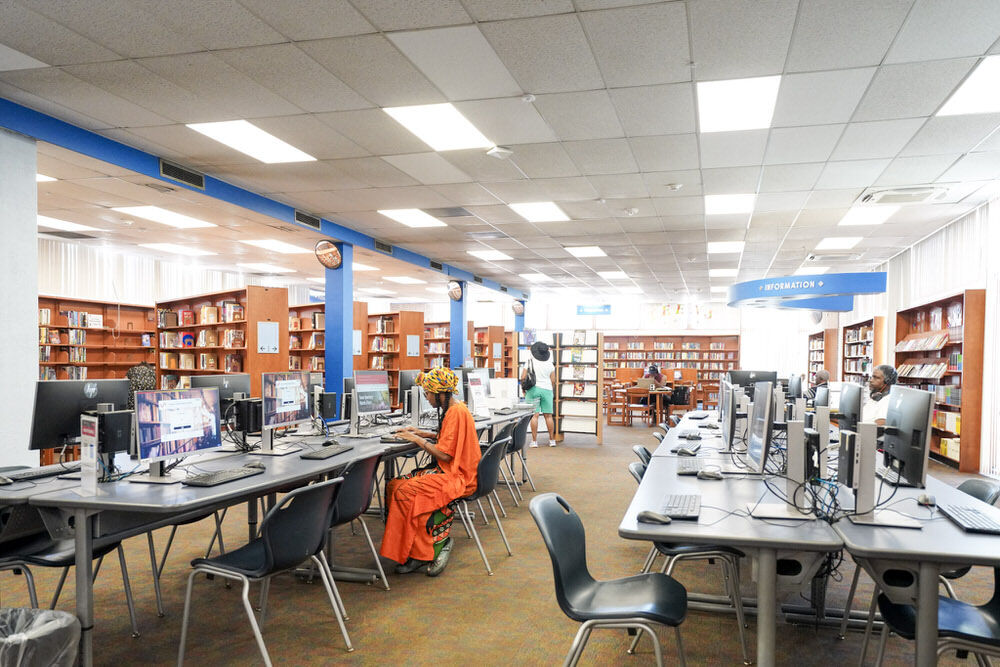 public computers at the Northwood Branch