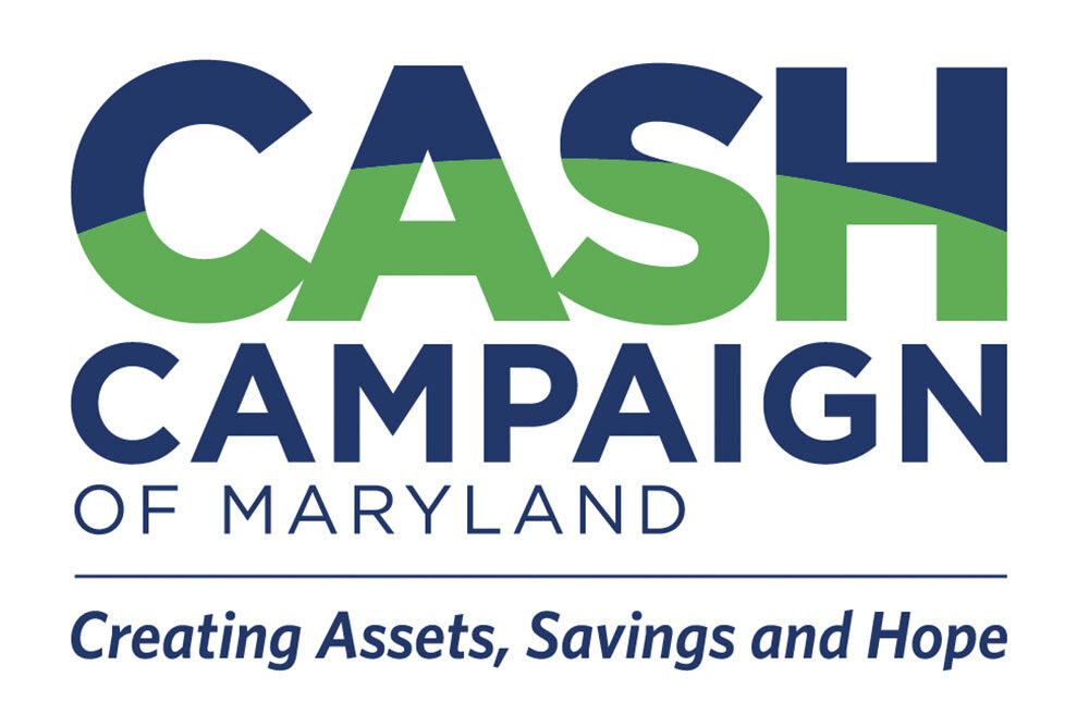 CASH Campaign of Maryland logo and slogan - Creating Assets, Savings, and Hope