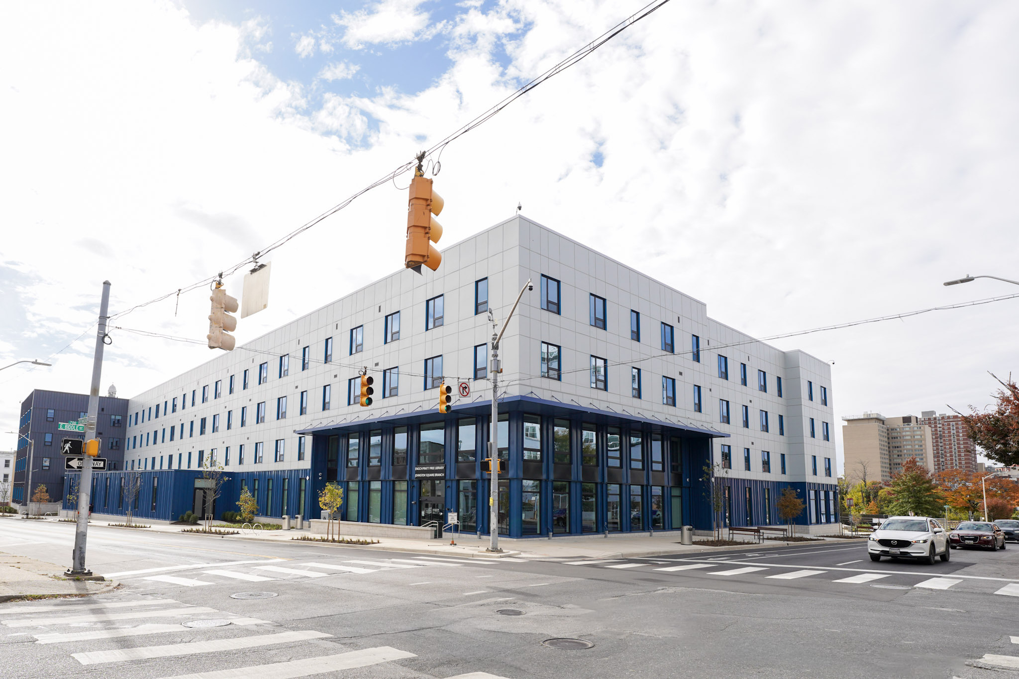 Johnston Square street corner