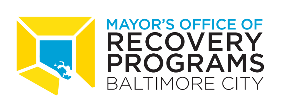 logo for the Mayor's Office of Recovery Programs, Baltimore City
