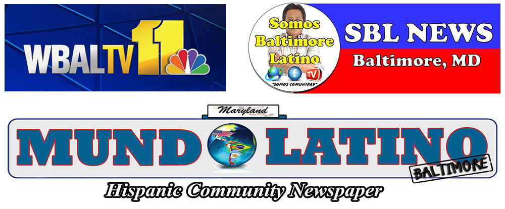 WBAL, Somos Baltimore Latino, and Mundo Latino Newspaper of Baltimore logos