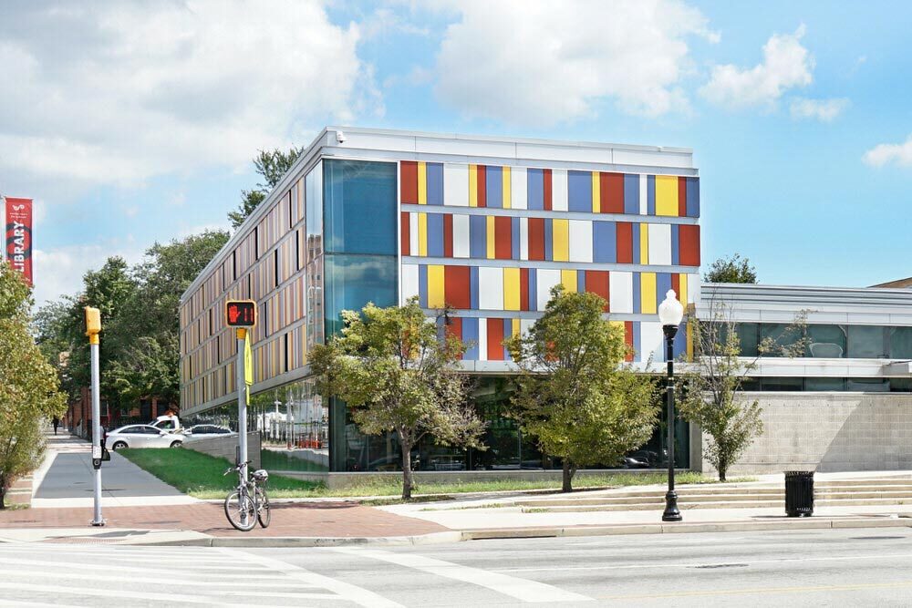 Orleans branch - colorful side panels