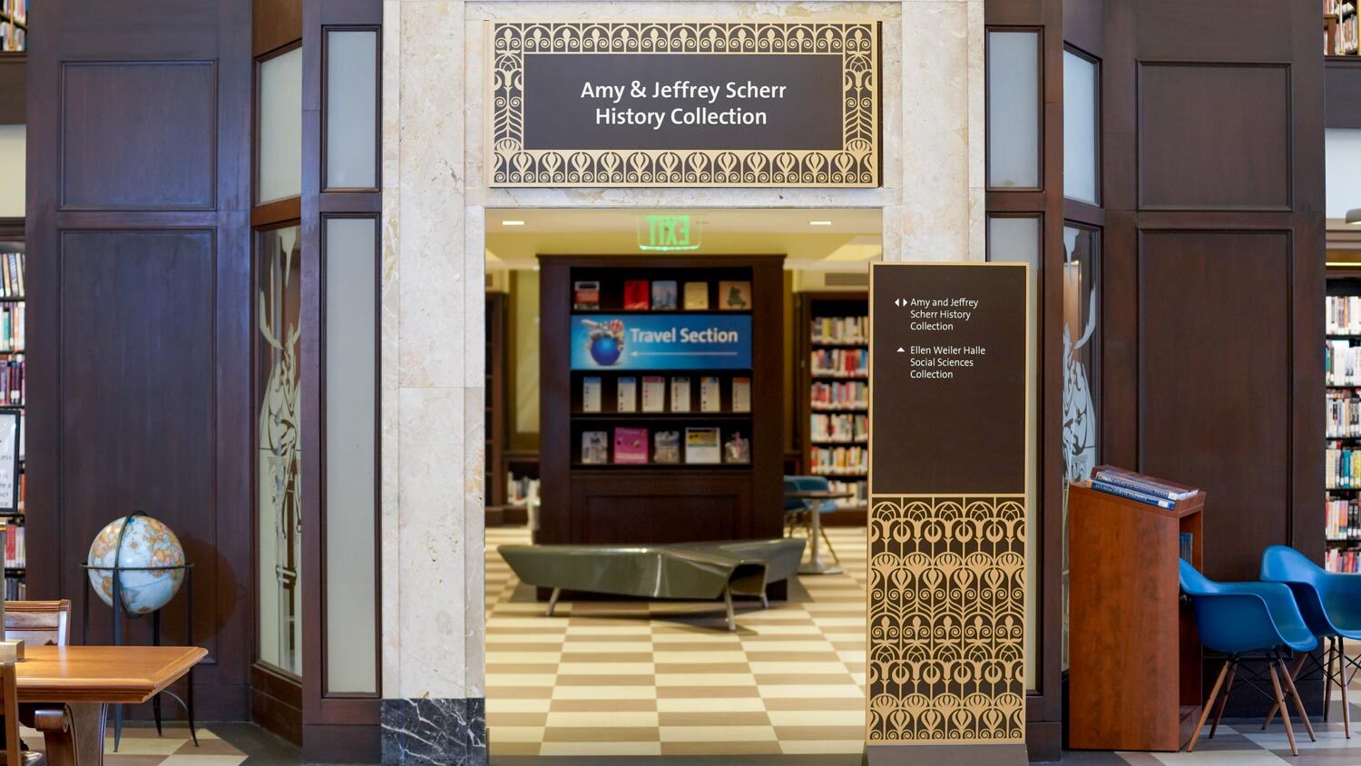 Social Science and History Department entryway