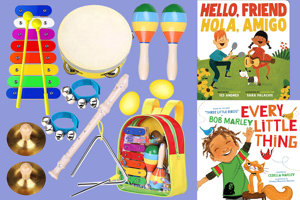 Summer Break prizes 2023 - future musician prize pack for young children