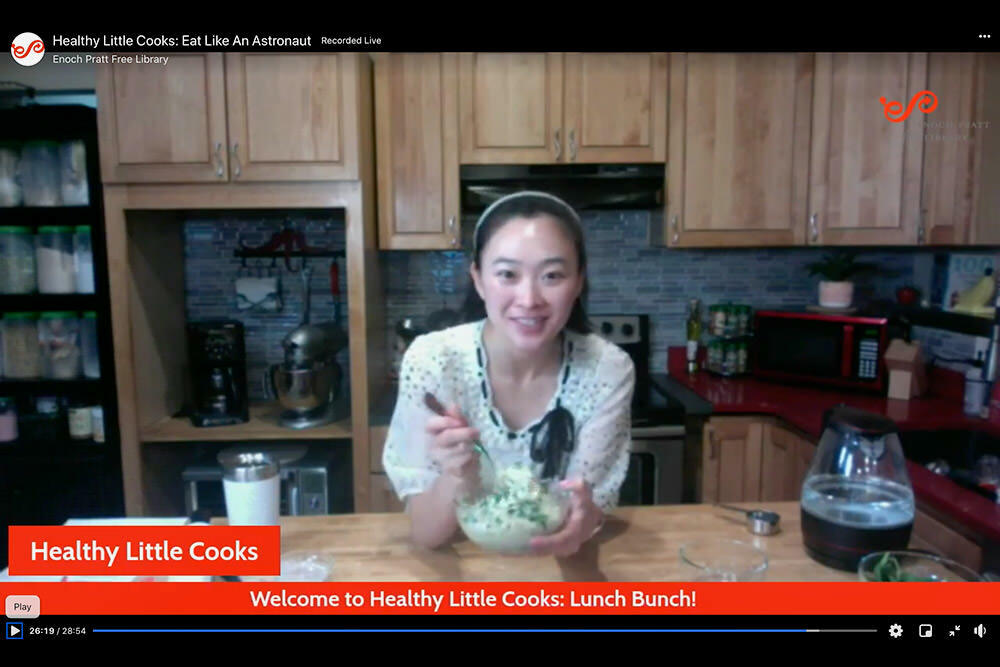 coooking demo - Healthy Little Cooks Astronaut Ramen on Zoom