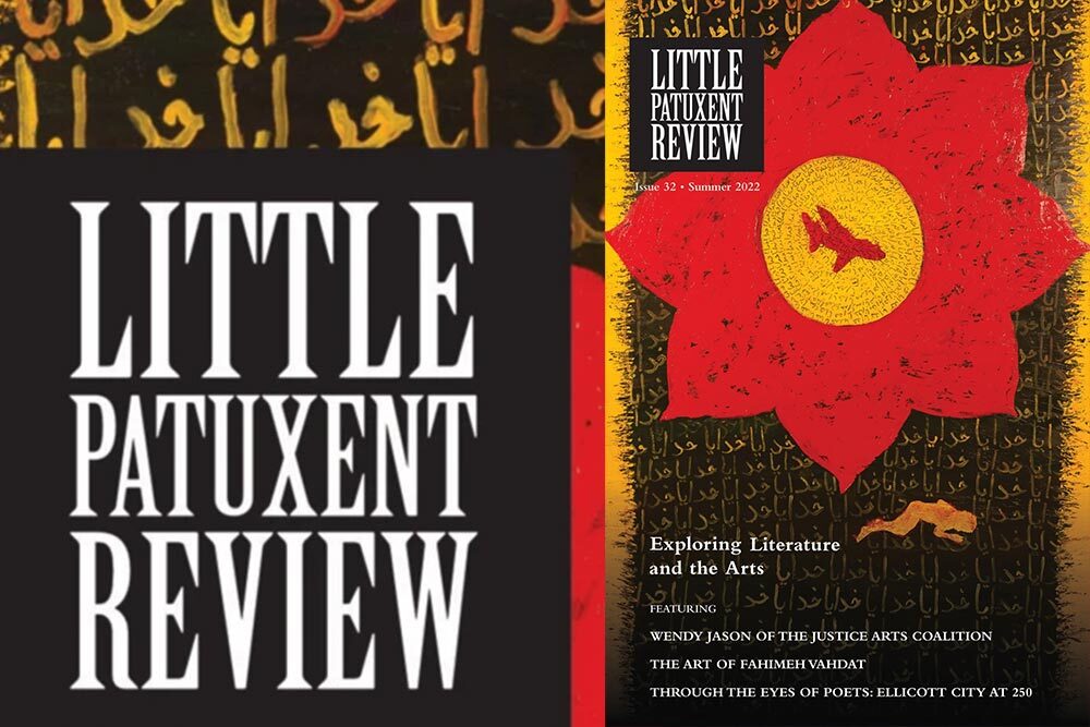 Little Patuxent Review: Exploring Literature and the Arts - summer 2022 cover art and logo