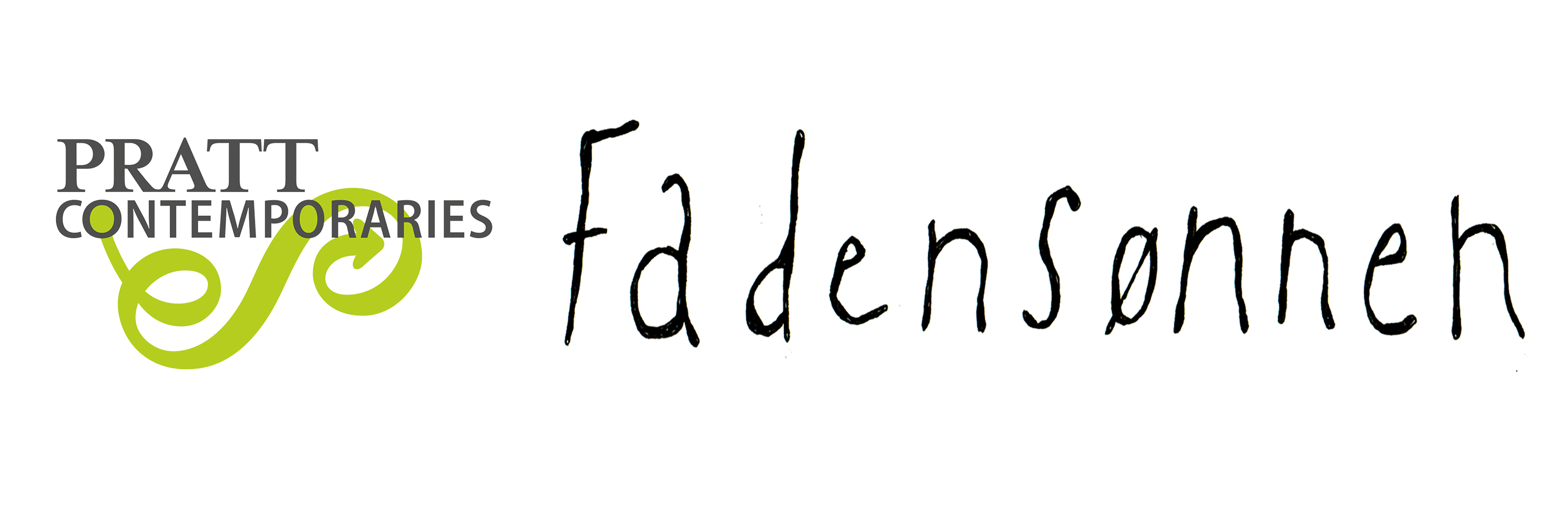 Pratt Contemporaries and Fadensonnen logos