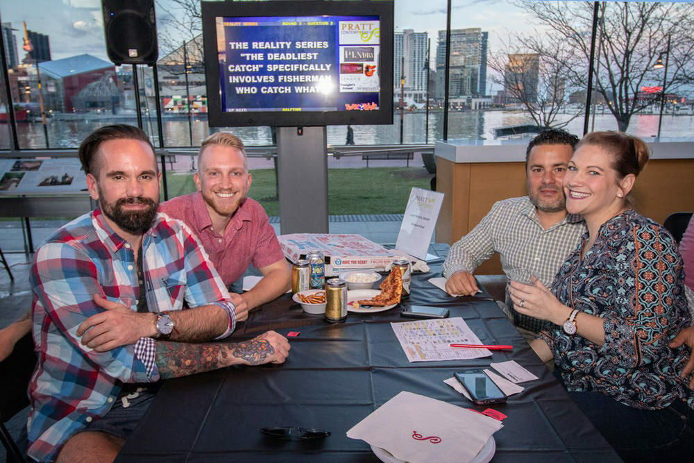 Pratt Contemporaries - trivia table 2018