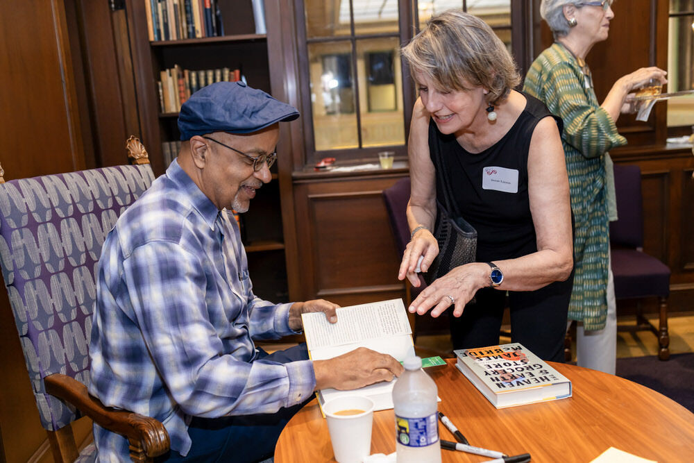 Pratt Society event - book signing with James Mc Bride