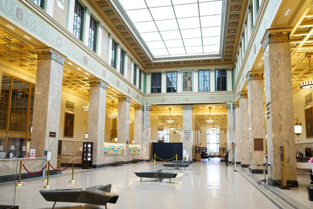 Central Hall with natural light from above