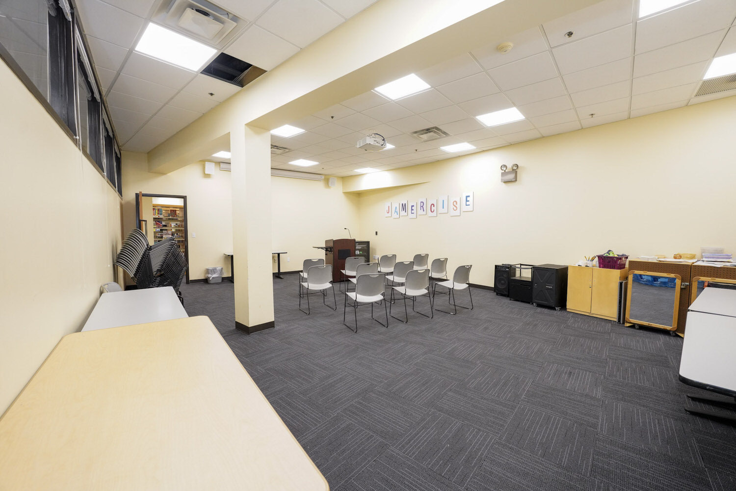 Cherry Hill meeting room showing a wide view
