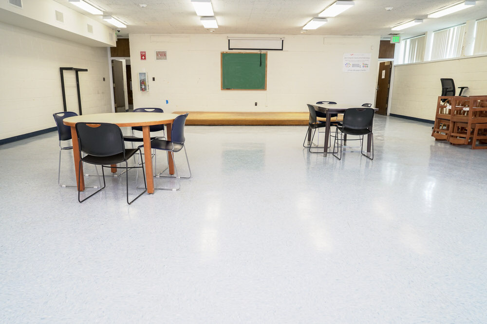 Northwood meeting room - facing the stage