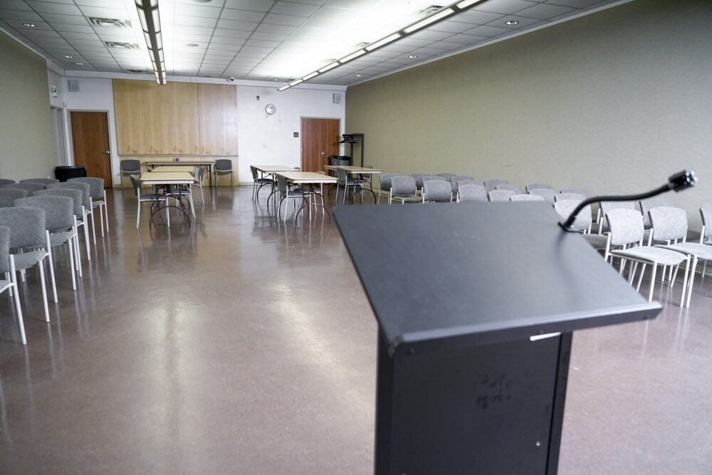 Reisterstown Road Branch Large Meeting Room - podium view