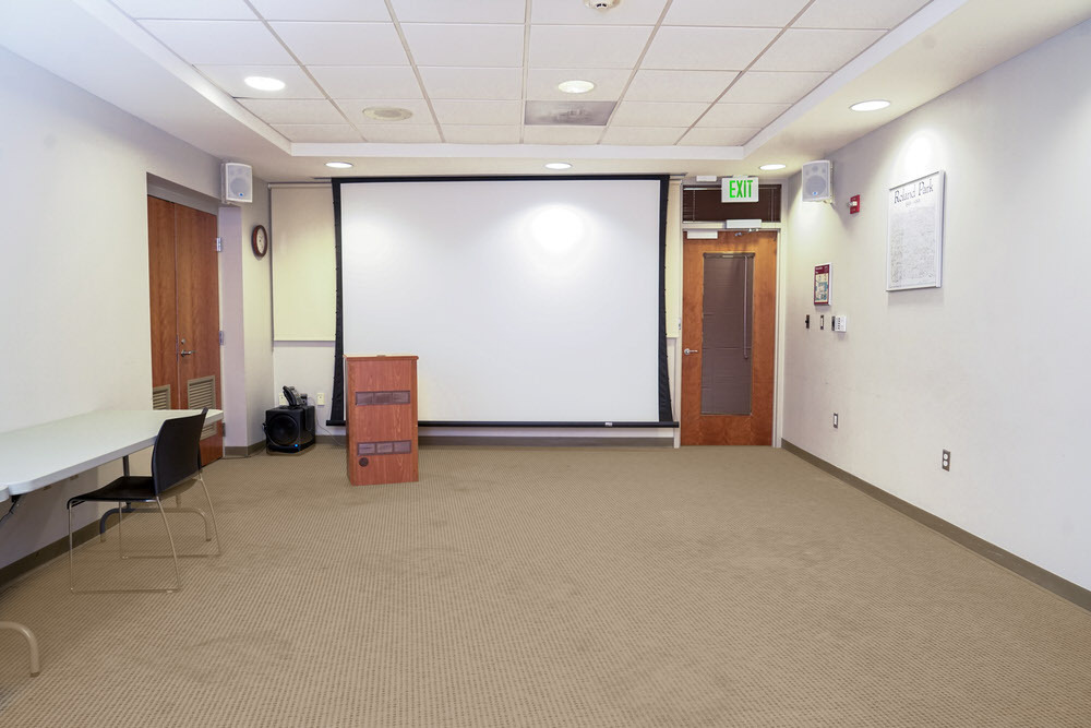 Roland Park -  meeting room with projection screen
